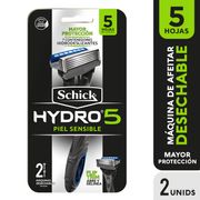 Máquina de Afeitar Schick Quattro Hydro 2 un.