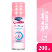 Gel de Depilación Schick Quattro Skin Therapy 200 ml