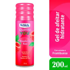 Gel de Afeitar Schick Raspberry Rain 200 ml