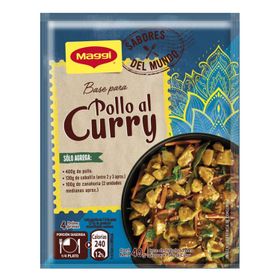 Base Deshidratada Maggi Pollo Al Curry 40 g