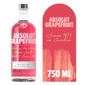 Vodka Absolut Grapefruit 40° 750 cc