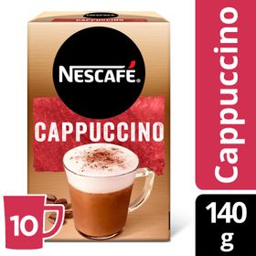 Café Sobres Nescafé Cappuccino 140 g 10 un.