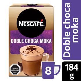 Café Nescafé Doble Choca Moka 184g 8 sobres