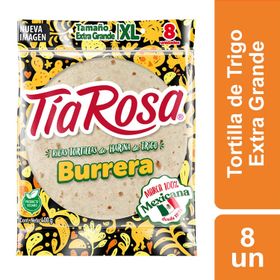 Tortilla Tía Rosa Burrera 400 g 8 un.