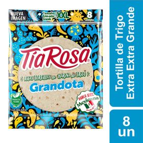 Tortilla Tía Rosa Grandota XXL 620 g 8 un.