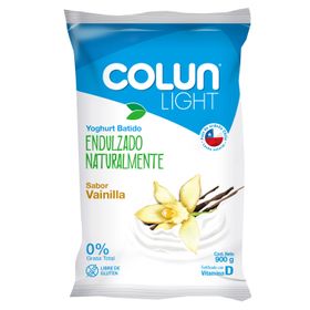 Yogurt Colun Light Vainilla 900 g