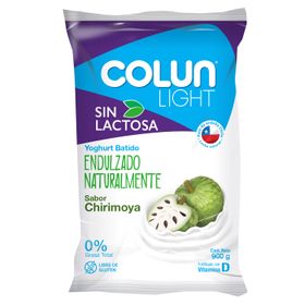 Yogurt Colun Light Sin Lactosa Chirimoya 900 g