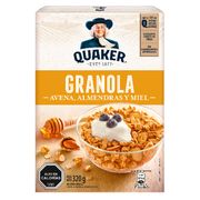 Granola Quaker Avena, Miel y Almendras 320 g