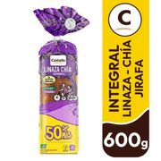 Pan Molde Castaño Linaza 600 g