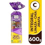 Pan Molde Castaño Linaza 600 g