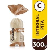 Pan Pita Castaño Integral 300 g 8 un.