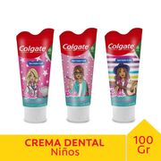 Crema Dental Smiles Barbie 100 g Surtido