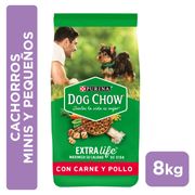 Alimento Perro Cachorro Dog Chow Razas Pequeñas 8 kg