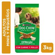 Alimento Perro Adulto Dog Chow Carne y Pollo 3 kg