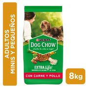 Alimento Perro Adulto Dog Chow Carne y Pollo 8 kg