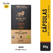 Café Cápsulas Marley Coffee Orgánico Catch A Fire 10 un.