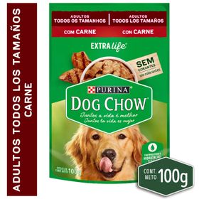 Alimento Húmedo Perro Dog Chow Carne 100 g