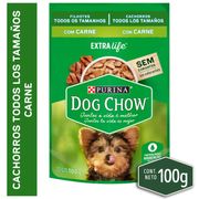 Alimento Húmedo Perro Dog Chow Cachorros Carne 100 g