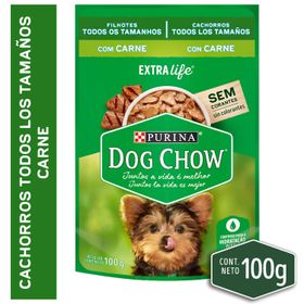 Alimento Húmedo Perro Dog Chow Cachorros Carne 100 g