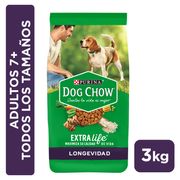 Alimento Perro Adulto Dog Chow Adultos 7+ 3 kg