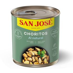 Choritos Al Natural San José 200 g drenado