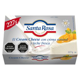 Queso Crema Santa Rosa 227 g
