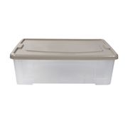 Caja Plástica Esencial 30 L Plomo