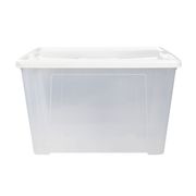 Caja Plástica Esencial 60 L Blanca