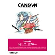 Pad Graduate Canson Manga A4 200 g