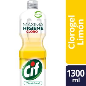Cloro Gel Cif Limón 1.3 L