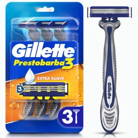 Máquina de Afeitar Gillette Prestobarba3 3 un.