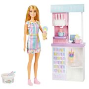 Set Heladería Barbie con Muñeca