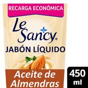 Jabón Líquido Le Sancy Almendra 450 ml