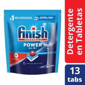 Detergente Tabletas para Lavavajillas Finish 13 un.