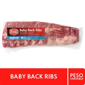 Costillas Super Cerdo Baby Back Ribs kg