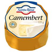 Queso Camembert Santa Rosa Envasado Trozo 125 g