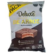 Alfajor de Arroz Deluxe & Bla Bla Dulce de Leche 168 g 6 un.