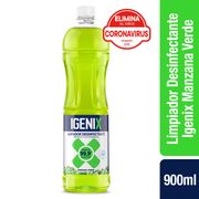 Limpiador Desinfectante Igenix Manzana Verde 900 ml