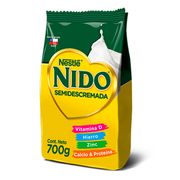 Leche Polvo Nido Semidescremada 700 g