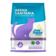 Arena Aglutinante Natural Stay Happy 4 kg