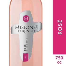 Vino Misiones de Rengo Varietal Rose Cabernet Syrah botella 750 cc