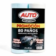 Pack Promoción Limpieza Auto 80 Paños