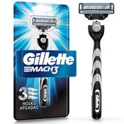 Máquina de Afeitar Gillette Mach3 1 un.