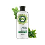 Shampoo Herbal Essences Detox Té Verde & Menta 400 ml