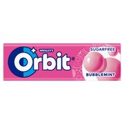 Chicles Orbit Sin Azúcar Sabor Fruta y Menta 10 un.