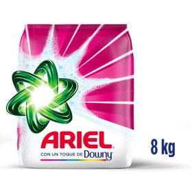 Detergente Polvo Ariel Toque de Downy 8 kg