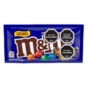 Chocolates M&Ms Caramel Singles 40 g