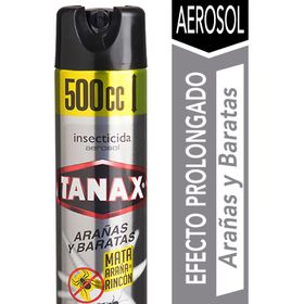 Insecticida Tanax Arañas Aerosol 500 cc