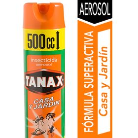 Insecticida Tanax Casa y Jardín Aerosol 500 cc