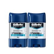 Pack Gel Antitranspirante Gillette Specialized Cool Wave 82 g 2 un.